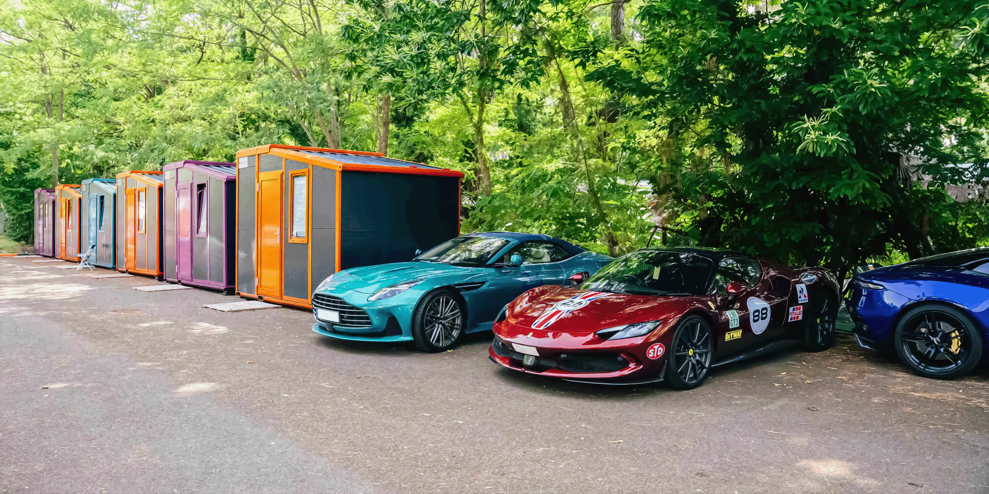 Pop-up Village by Motorsport Travel Destinations