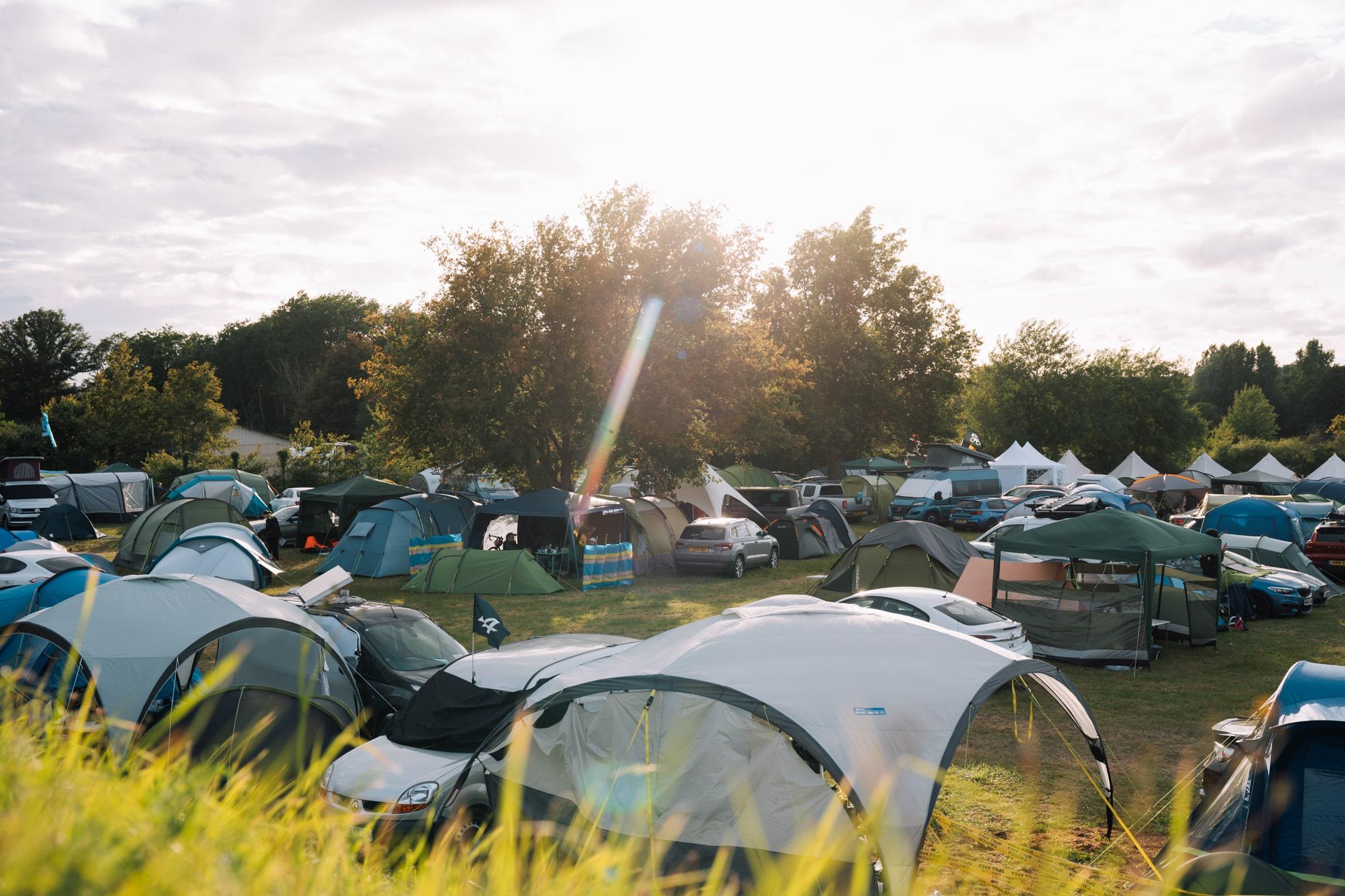 Public Camping at Le Mans